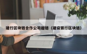 建行区块链合作公司趣链(建设银行区块链)