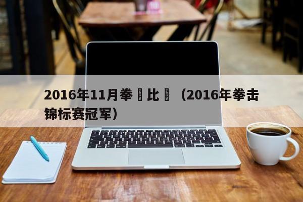 2016年11月拳擊比賽（2016年拳擊錦標賽冠軍）