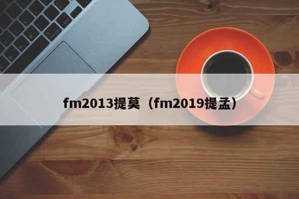 fm2013提莫（fm2019提孟）