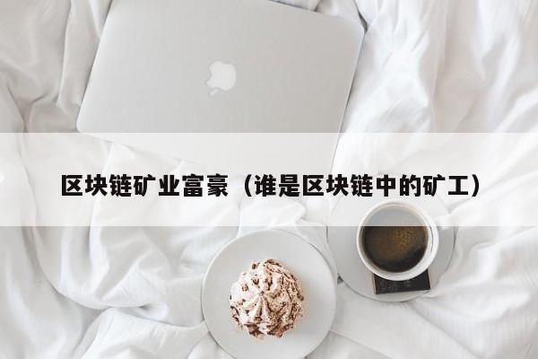 區塊鏈礦業富豪（誰是區塊鏈中的礦工）