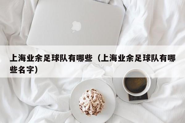 上海业余足球队有哪些（上海业余足球队有哪些名字）