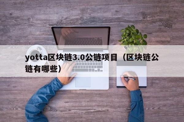 yotta区块链3.0公链项目（区块链公链有哪些）